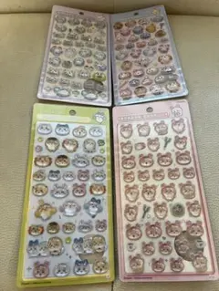 ちいかわ ボンボンドロップシール 4シートセット