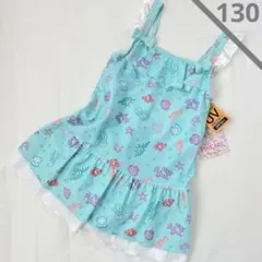 ワンピース　水着　女の子　【130】スイムウェア　ビーチ　新品タグつき