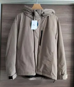 サニーレーベル　ベージュ ダウンジャケット