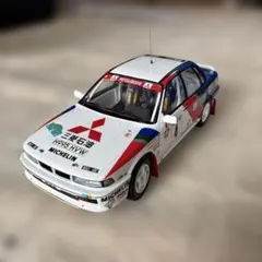 ハセガワ　三菱ギャランVR-4ラリー　1/24完成品 1991モンテカルロのサムネイル