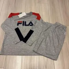 FILA グレー 長袖パジャマ 130サイズ
