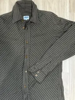 アバハウス 長袖シャツ F 古着 ブラウン系
