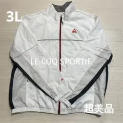 超美品 ルコックスポルティフ メンズ ゴルフ 薄手 ジャケット サイズ3L