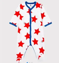 プチバトー　星柄ロンパース 12m/74cm