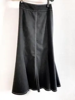 GU 黒ロングマーメイドスカートS