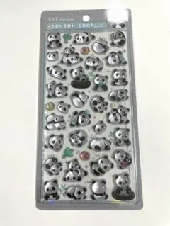 ボンボンドロップシール　パンダ　正規品　クーリア