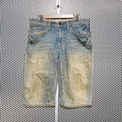 EDWIN デニムショートパンツ ハーフパンツ 色落ち W30 綿100％のサムネイル