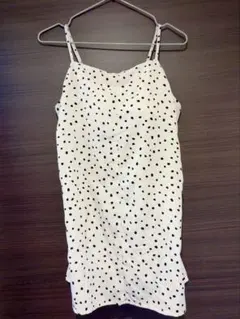 【新品未使用】ジェラートピケ　カップ付きキャミソール