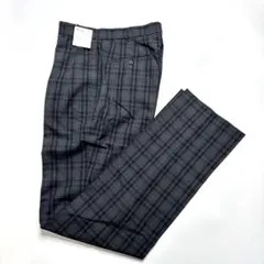 【新品未使用】VAN ヴァンヂャケット　ブラックウォッチ　スラックス　ウール