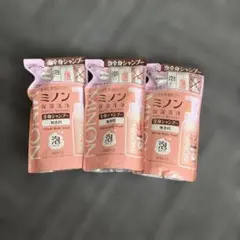 ミノン MINON 全身シャンプー泡タイプ 詰替 400ml ×3個のサムネイル