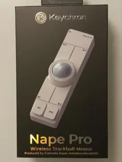 Keychron Nape Pro ワイヤレストラックボール本体 黒 - メルカリ