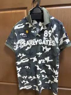 パーリーゲイツ PEARLY GATES メンズ 半袖ポロシャツサイズ4 ゴルフのサムネイル