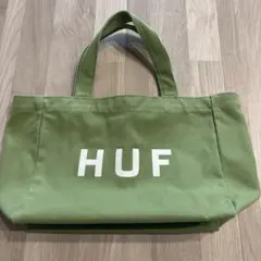 HUF グリーン ロゴトートバッグ Ｓサイズのサムネイル