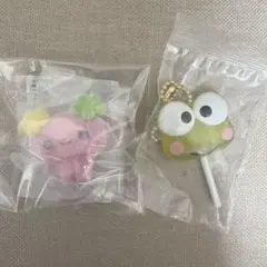 カプセルフロッキーズ たまごっち ふらわっち&けろけろけろっぴ チャーム