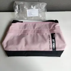 YONEX テニス　ショルダーバッグ　ライトピンク ブラック　新品