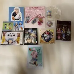 1 銀魂 アクリルチャーム、缶バッジ、ミニフィギュア … 銀時、神楽、新八 …