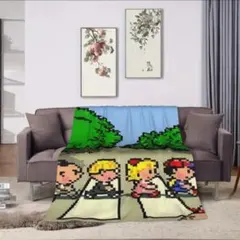 MOTHER2　アースバウンド　ブランケット　ひざ掛け