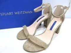 未使用品✨スチュアートワイツマン サンダル グリッター24.5 37 1/2箱付のサムネイル