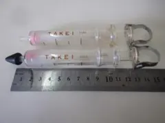 ガラス注射器 シリンジ2本セット 昭和レトロ - メルカリ