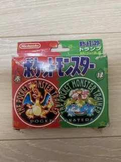 Nintendo ポケモントランプ　赤　ポケットモンスター　初代　初期 平成レトロ】【激レア】ポケモン トランプ 赤 緑 初期