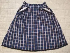 axes femmeチェックスカート