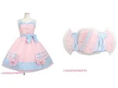 Angelic Pretty Happy Garlandジャンパースカート - メルカリ