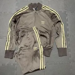90s 00s adidas セットアップ　トラック　ジャケット　パンツ　茶