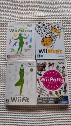Wiiで遊ぼう！カセット4本セット