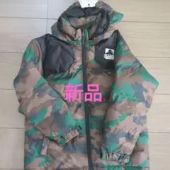 最終再値下げXLARGE 迷彩 カモフラダウンコート 140cm