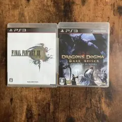 【PS3】ソフト　ファイナルファンタジー13　ドラゴンズドグマ　2本セット