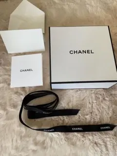 CHANELシャネルギフトBOXリボンset