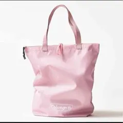 Coleman ピンク 撥水トートバッグのサムネイル