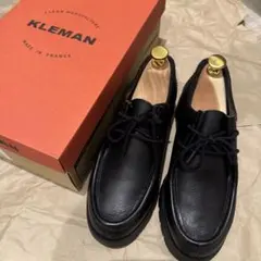 クレマン パドレ パドロール チロリアンシューズ ブラック 黒 レザー36