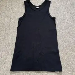 フラットヘッド タンクトップ 黒 厚手 サイズ36のサムネイル