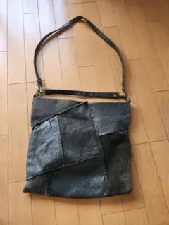 ショルダーバッグ　スエード&合皮