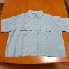 新品 Md’M 半袖カットソー 水色Ｌサイズ