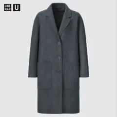 ユニクロU ウールブレンドテーラードコート　新品タグ付き