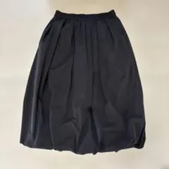 匿名配送⭐️ GUバルーンシルエット ロングスカートブラック　XL