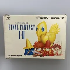 ファミコンソフト　カセット ファイナルファンタジー　Ⅰ Ⅱ