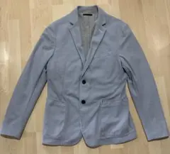 ZARA メンズ テーラードジャケット ライトブルーのサムネイル