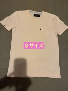 Abercrombie & Fitch ポケットTシャツ ピンク Sのサムネイル