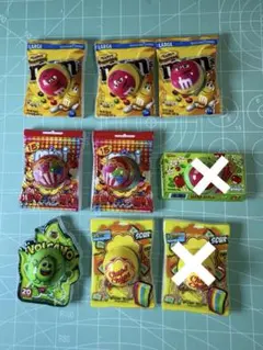 お菓子パッケージ アクリルビーズ