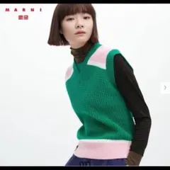 ☆ユニクロ　マルニ　未使用 MARNI ニットベスト XS