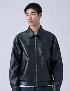 Eddie Bauer 別注フェイクレザーブルゾンのサムネイル