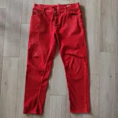 Emporio Armani レッド カラーデニムパンツ サイズ32のサムネイル