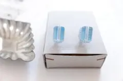 553.ぷっくりビーズ刺繍 ピアス イヤリング 金具選択可能