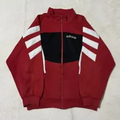 アディダスオリジナルス トラックジャケット 90s 万国旗 レッド XLサイズ