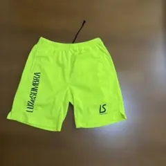 LUZ & SOMBRA 蛍光イエローハーフパンツ