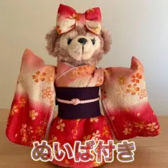 東京ディズニーシー　シェリーメイ　着物　和服　和装　ぬいば