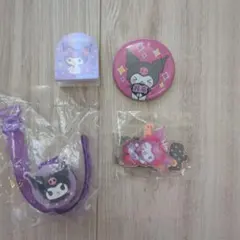 クロミ☆サンリオ　缶バッジ　アクスタ